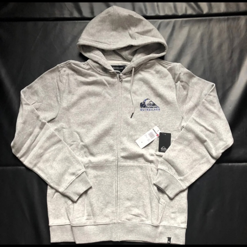 New Quiksilver zippered hoodie